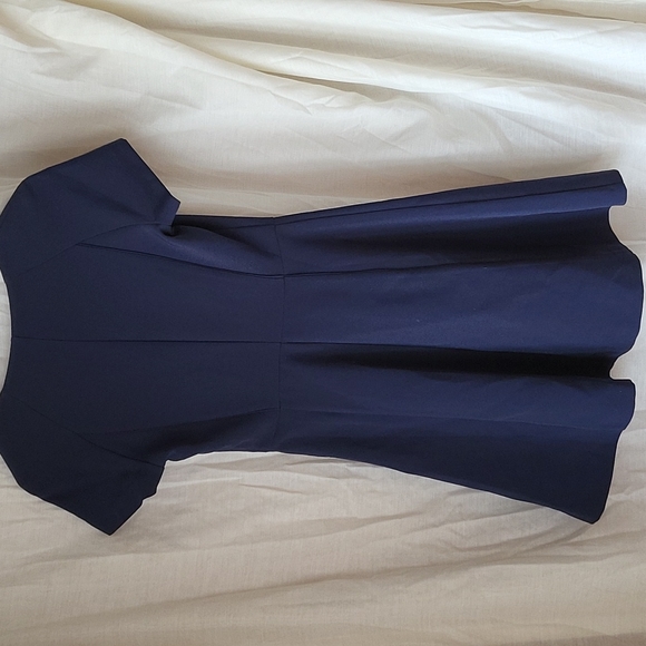 MEXX Mini Dress Lined Navy Size US 2 / 32 Short Sleeve - Picture 6 of 7